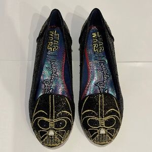 Glittery STAR WARS flats
